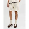 Vyriški dryžuoti šortai Jack&Jones Coba Stripe, balkšvi