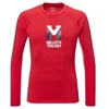 Vyriški ilgomis rankovėmis marškinėliai Millet Trilogy Wool Ts Ls, raudoni