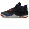 Vyriški kedai Air Jordan4 Rare Air Juodi/Ugnies Raudoni/Tamsūs - FV5029-003