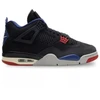 Vyriški kedai Air Jordan4 Rare Air Juodi/Ugnies Raudoni/Tamsūs - FV5029-003