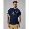 Vyriški laisvalaikio marškinėliai su 4F logotipu 4FRSS26TTSHM3999-31S