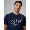 Vyriški laisvalaikio marškinėliai su 4F logotipu 4FRSS26TTSHM3999-31S