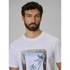 Vyriški marginti laisvo kirpimo marškinėliai 4F 4FWSS26TTSHM3034-10S