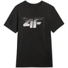 Vyriški marškinėliai 4F M2359 tamsiai juodi 4FWAW25TTSHM2359 20S