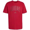 Vyriški marškinėliai Adidas Collegiate Lineage, raudoni, KH4593
