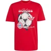Vyriški marškinėliai adidas FC Bayern München Seasonal Graphic, raudoni