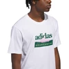 Vyriški marškinėliai adidas Sportsman Mountain Graphic, balti, KC9254