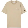 Vyriški marškinėliai Champion SS Tee, smėlio spalvos, 221798 MS041