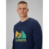 Vyriški marškinėliai ilgomis rankovėmis su spauda 4F 4FRAW25TLONM618-31S