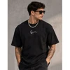Vyriški marškinėliai Karl Kani Signature Tee, juodi