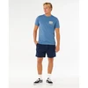 Vyriški marškinėliai Rip Curl Pacific Rinse Sunrise, mėlyni