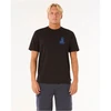Vyriški marškinėliai Rip Curl VaporCool Search Stack, juodi