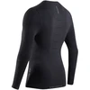 Vyriški marškinėliai X-BIONIC MightyWool LS-X, juodi