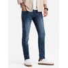 Vyriški mėlyni slim fit džinsai su elastanu