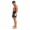 Vyriški Muay Thai šortai DBX Bushido V2 Combatwear, juodi