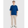 Vyriški „oversize“ modelio modaliniai marškinėliai 4F 4FRSS25TTSHM2731-46S
