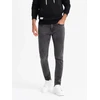 Vyriški pilki slim fit džinsai su elastanu