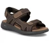 Vyriški rudos odos sandalai su Velcro užsegimu Rieker 26450-26