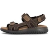 Vyriški rudos odos sandalai su Velcro užsegimu Rieker 26450-26