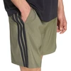 Vyriški šortai adidas Essentials 3-Stripes Chelsea Lite Woven, alyvuogių spalvos