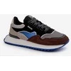 Vyriški sportbačiai Big Star NN174322 Memory Foam System Brown-Juodas