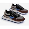 Vyriški sportbačiai Big Star NN174322 Memory Foam System Brown-Juodas