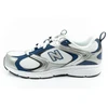 Vyriški sportiniai bateliai New Balance 408, madingi, patogūs, balti su sidabrinėmis detalėmis