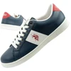 Vyriški stilingi ir patogūs US Polo Assn. laisvalaikio bateliai (sportbačiai), tamsiai mėlyni