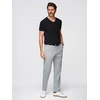 Vyriški V-NECK marškinėliai su elastanu - juodi