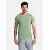 Vyriški žali medvilniniai marškinėliai