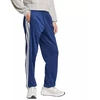 Vyriškos adidas 3-juostelių trikotažinės kelnės su atviru kraštu, klasikinis kirpimas, mėlynos JI8803