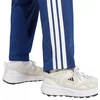 Vyriškos adidas 3-juostelių trikotažinės kelnės su atviru kraštu, klasikinis kirpimas, mėlynos JI8803