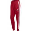 Vyriškos adidas Essential 3-Stripes French Terry bordo spalvos kelnės KR2702