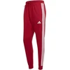 Vyriškos adidas Essential 3-Stripes French Terry bordo spalvos kelnės KR2702