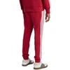 Vyriškos adidas Essential 3-Stripes French Terry bordo spalvos kelnės KR2702