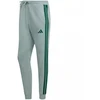 Vyriškos adidas Essentials 3 juostelių flisinės kelnės Mėtinės KD4836