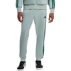 Vyriškos adidas Essentials 3 juostelių flisinės kelnės Mėtinės KD4836