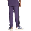 Vyriškos adidas Essentials 3-Stripes fleecinės kelnės violetinės JX0750