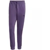 Vyriškos adidas Essentials 3-Stripes fleecinės kelnės violetinės JX0750