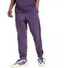 Vyriškos adidas Essentials 3-Stripes fleecinės kelnės violetinės JX0750
