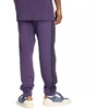 Vyriškos adidas Essentials 3-Stripes fleecinės kelnės violetinės JX0750