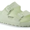 Vyriškos Birkenstock Arizona Essentials EVA „Faded Lime“ spalvos putplasčio šlepetės plačiai pėdai (1024571)
