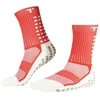 Vyriškos futbolo kojinės Trusox 3.0 Thin, raudonos ir baltos spalvos