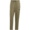 Vyriškos kelnės adidas Essentials Stanford su 3 dryželiais, atvirais kraštais, alyvuogių spalvos JE6401