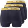 Vyriškos Nike boksinės trumpikės 3 poros juodos - 0000KE1008-HX0