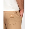 Vyriškos regular fit kelnės su kargo kišenėmis, šviesiai rudos