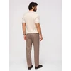 Vyriškos rudos chino kelnės regular fit