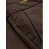 Vyriškos rudos chino kelnės, regular fit