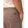 Vyriškos rudos chino kelnės regular fit