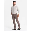 Vyriškos rudos chino kelnės regular fit